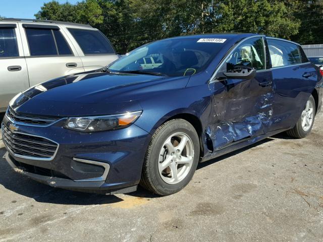 1G1ZB5ST9HF267936 - 2017 CHEVROLET MALIBU LS 蓝色 照片 2