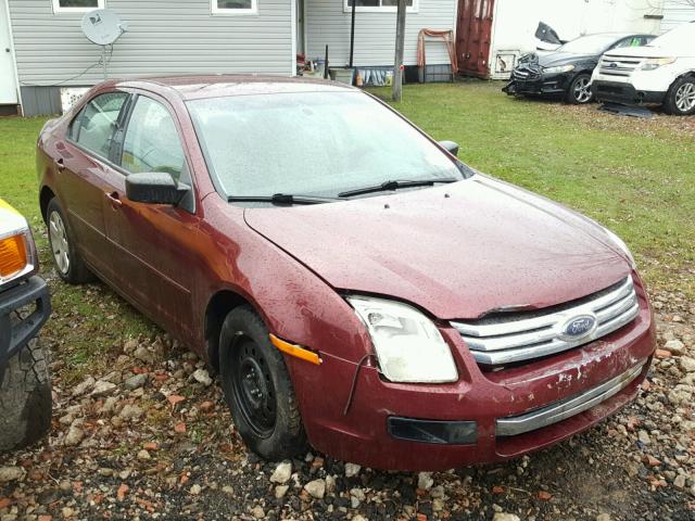 3FAHP06Z76R190544 - 2006 FORD FUSION S RED photo 1