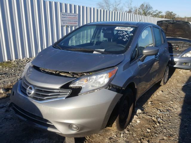 3N1CE2CP2FL401101 - 2015 NISSAN VERSA NOTE GRAY photo 2