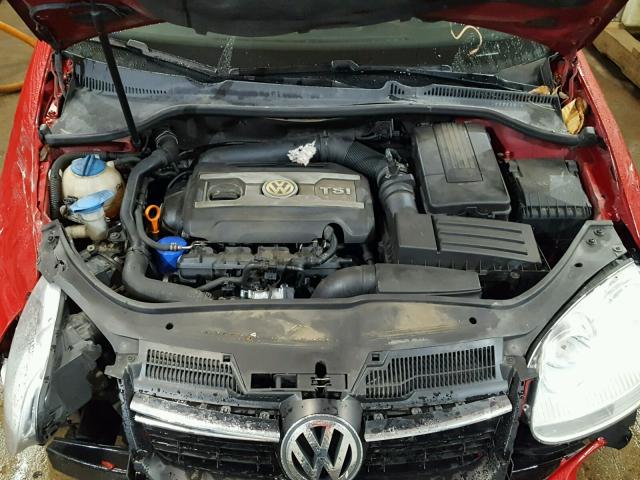 3VWRJ71K59M048288 - 2009 VOLKSWAGEN JETTA WOLF BURN photo 7