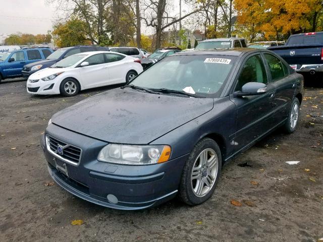 YV1RS592072602411 - 2007 VOLVO S60 2.5T GRAY photo 2