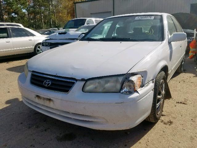 4T1BG22K41U840979 - 2001 TOYOTA CAMRY CE WHITE photo 2