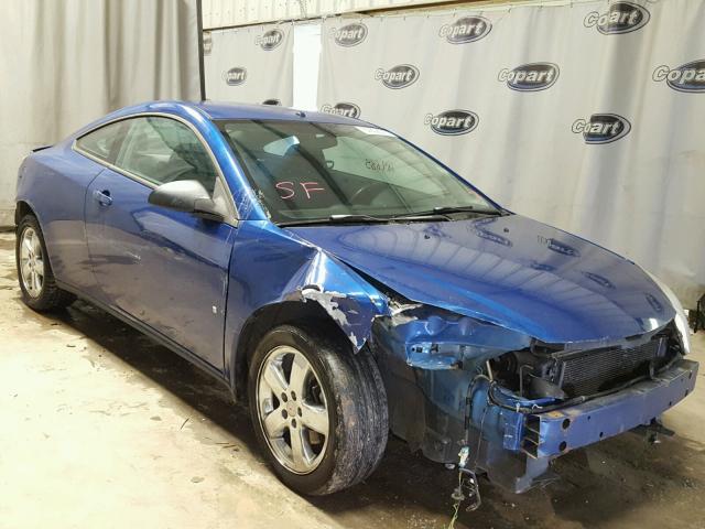 1G2ZH18N574189385 - 2007 PONTIAC G6 GT BLUE photo 1