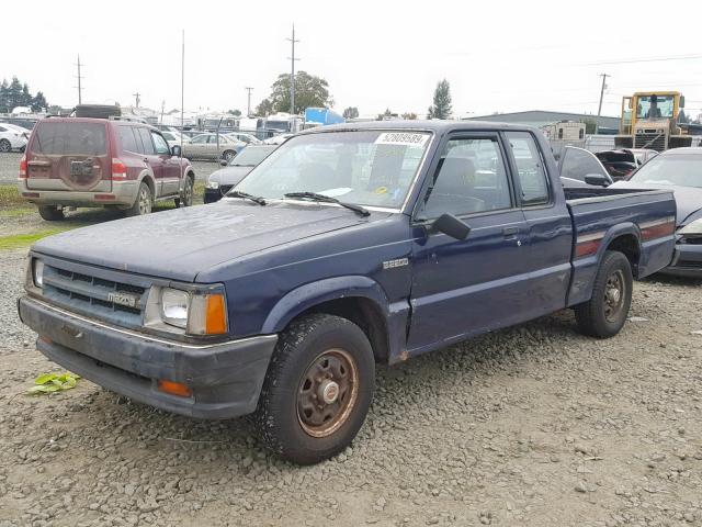 JM2UF3133L0889466 - 1990 MAZDA B2200 CAB BLUE photo 2