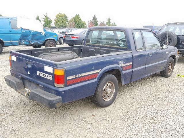 JM2UF3133L0889466 - 1990 MAZDA B2200 CAB BLUE photo 4