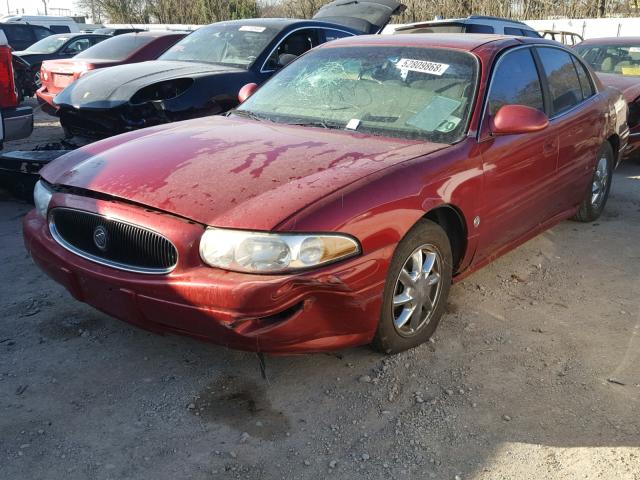 1G4HR54K63U269355 - 2003 BUICK LESABRE LI RED photo 2