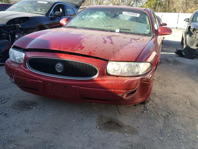 1G4HR54K63U269355 - 2003 BUICK LESABRE LI RED photo 9