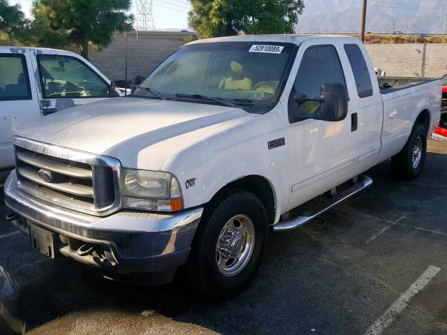 1FTNX20S62EA46551 - 2002 FORD F250 SUPER WHITE photo 2