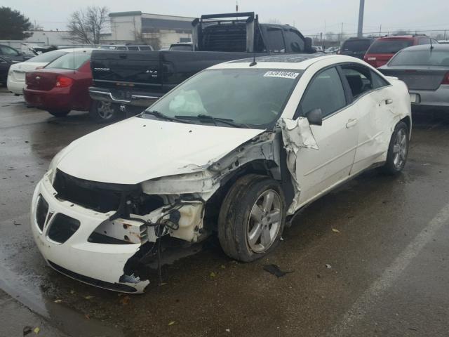 1G2ZH528954119928 - 2005 PONTIAC G6 GT WHITE photo 2