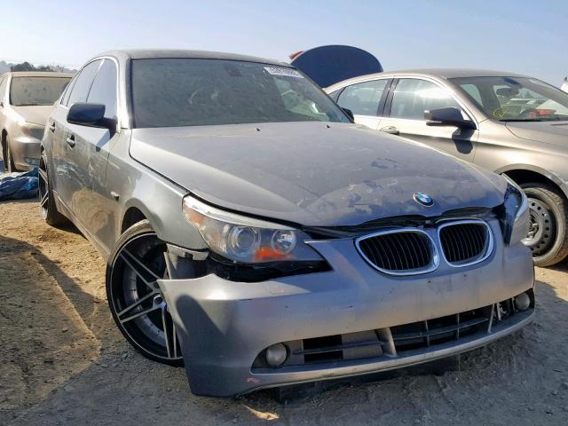 WBANE53526CK90726 - 2006 BMW 525 I GRAY photo 1