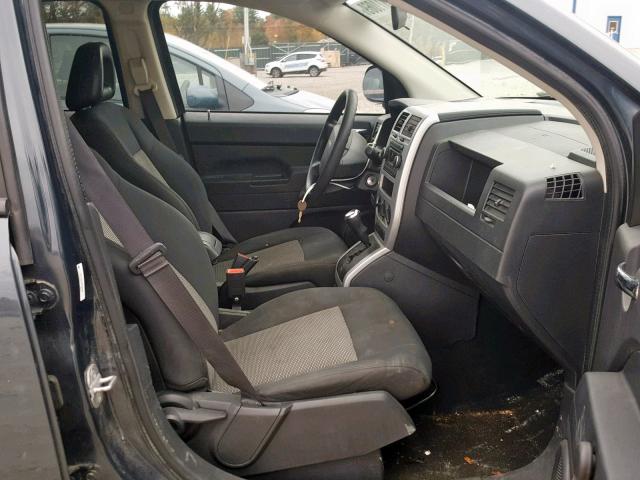 1J8FF47W28D709326 - 2008 JEEP COMPASS SP BLUE photo 5