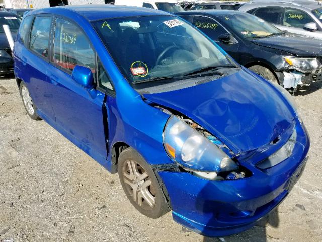 JHMGD38687S009314 - 2007 HONDA FIT S 蓝色 照片 1