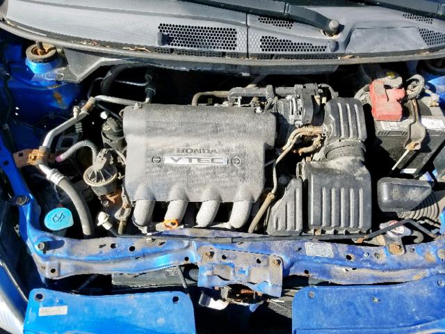 JHMGD38687S009314 - 2007 HONDA FIT S 蓝色 照片 7
