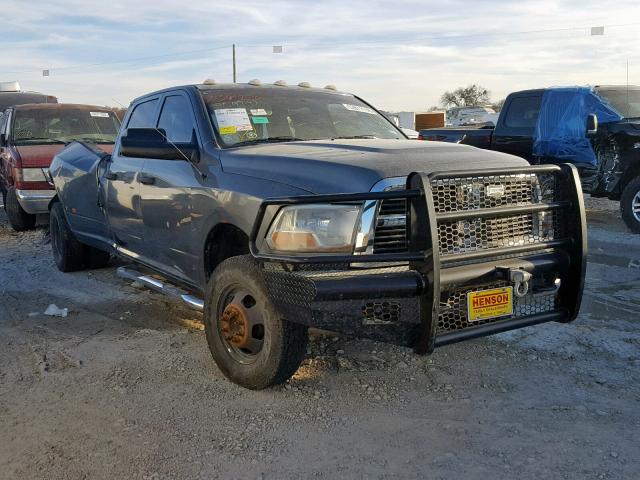 3C63DRGL2CG215389 - 2012 DODGE RAM 3500 S GRAY photo 1