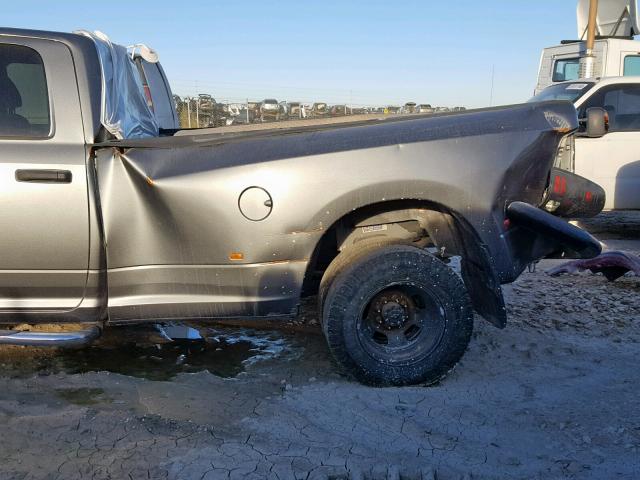 3C63DRGL2CG215389 - 2012 DODGE RAM 3500 S GRAY photo 9