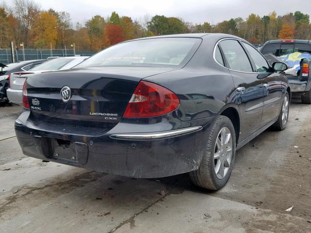 2G4WE537051353007 - 2005 BUICK LACROSSE C BLACK photo 4