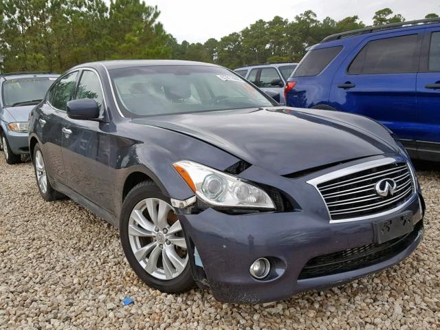 JN1BY1AP0BM325541 - 2011 INFINITI M37 CHARCOAL photo 1