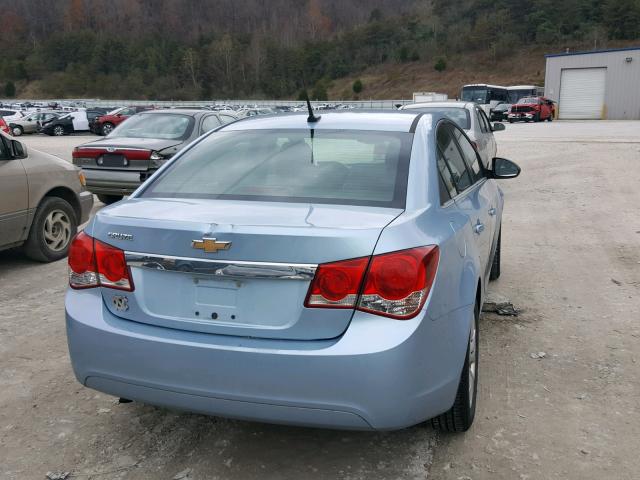 1G1PD5SHXC7217787 - 2012 CHEVROLET CRUZE LS SILVER photo 4