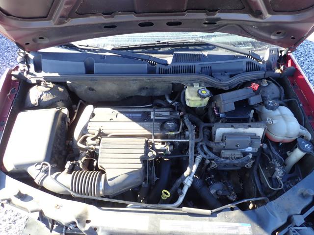 1G8AL52F64Z126420 - 2004 SATURN ION LEVEL BURGUNDY photo 7