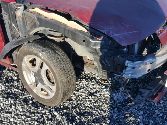 1G8AL52F64Z126420 - 2004 SATURN ION LEVEL BURGUNDY photo 9