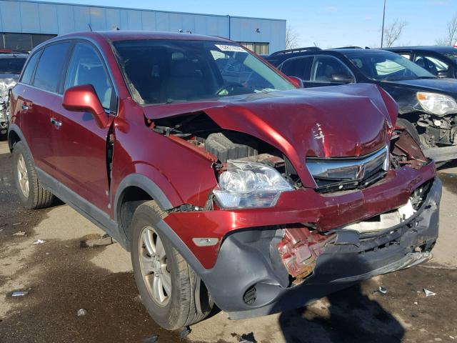 3GSCL33P98S723143 - 2008 SATURN VUE XE MAROON photo 1