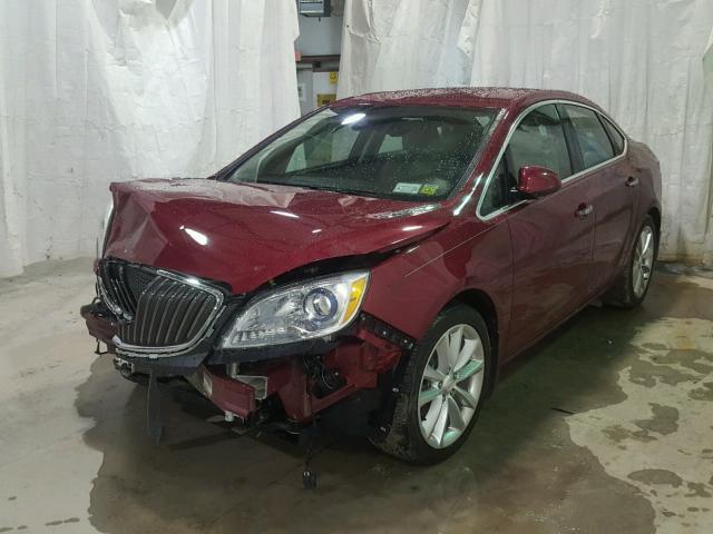 1G4PR5SK3E4188377 - 2014 BUICK VERANO CON RED photo 2