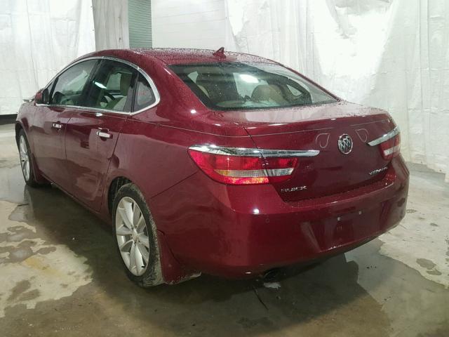 1G4PR5SK3E4188377 - 2014 BUICK VERANO CON RED photo 3