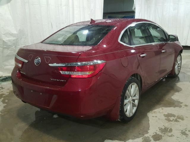 1G4PR5SK3E4188377 - 2014 BUICK VERANO CON RED photo 4