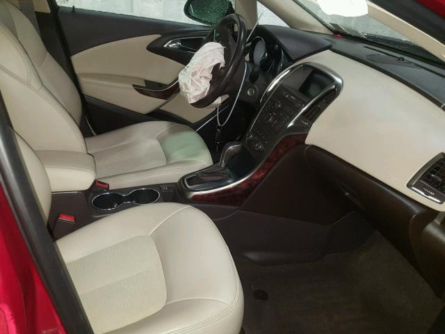 1G4PR5SK3E4188377 - 2014 BUICK VERANO CON RED photo 5