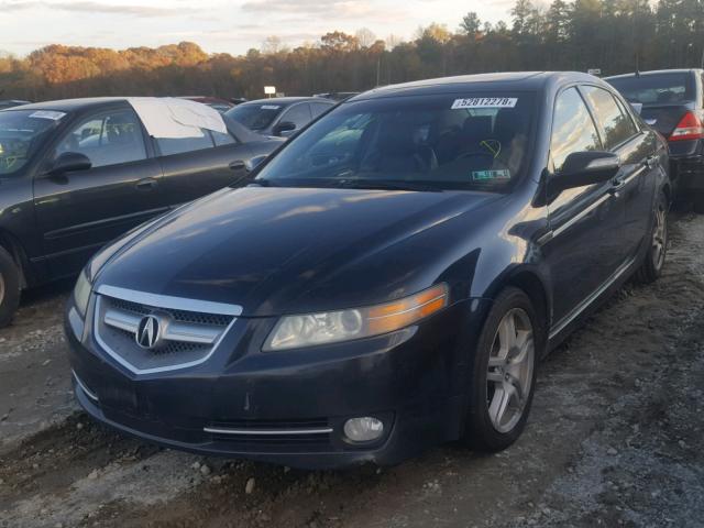 19UUA66237A049032 - 2007 ACURA TL BLACK photo 2