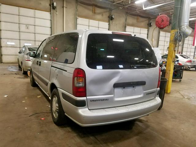 1GNDX03E23D305038 - 2003 CHEVROLET VENTURE GRAY photo 3