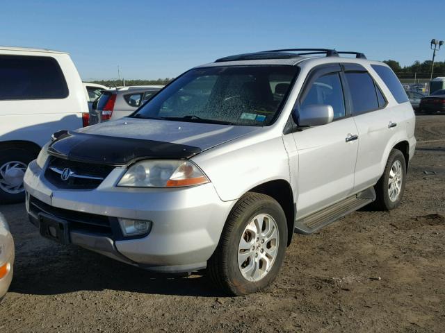 2HNYD186X3H544473 - 2003 ACURA MDX TOURIN SILVER photo 2