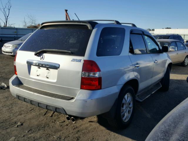 2HNYD186X3H544473 - 2003 ACURA MDX TOURIN SILVER photo 4