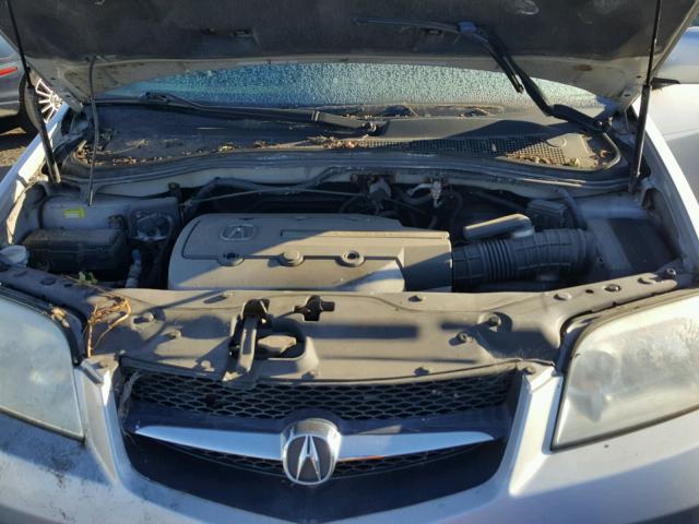 2HNYD186X3H544473 - 2003 ACURA MDX TOURIN SILVER photo 7