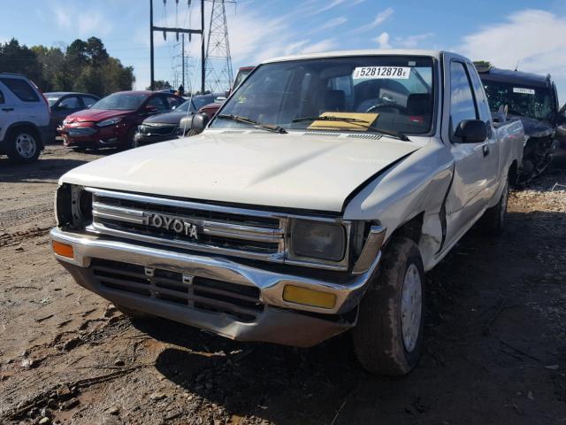 JT4RN93PXK0004498 - 1989 TOYOTA PICKUP 1/2 WHITE photo 2