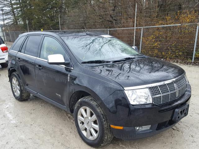 2LMDU88C98BJ23440 - 2008 LINCOLN MKX BLACK photo 1