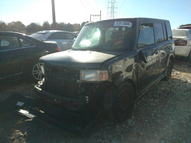 JTLKT334064106177 - 2006 TOYOTA SCION XB Schwarz Foto 2