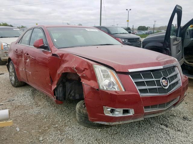 1G6DT57V580144505 - 2008 CADILLAC CTS HI FEA RED photo 1