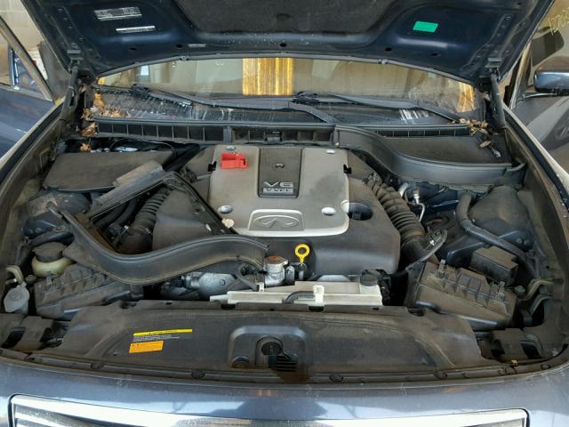 JNKCV61EX9M309667 - 2009 INFINITI G37 BASE BLUE photo 7