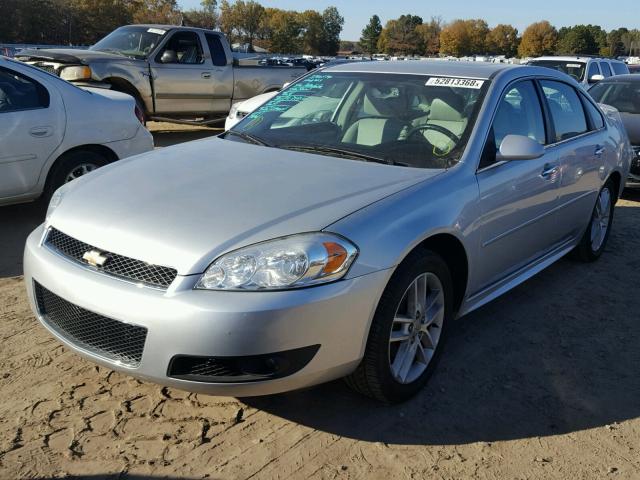 2G1WC5E36E1121041 - 2014 CHEVROLET IMPALA LIM SILVER photo 2