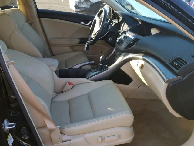 JH4CU2F63DC011148 - 2013 ACURA TSX TECH BLACK photo 5
