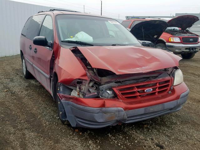 2FMZA5140XBA66717 - 1999 FORD WINDSTAR BURGUNDY photo 1