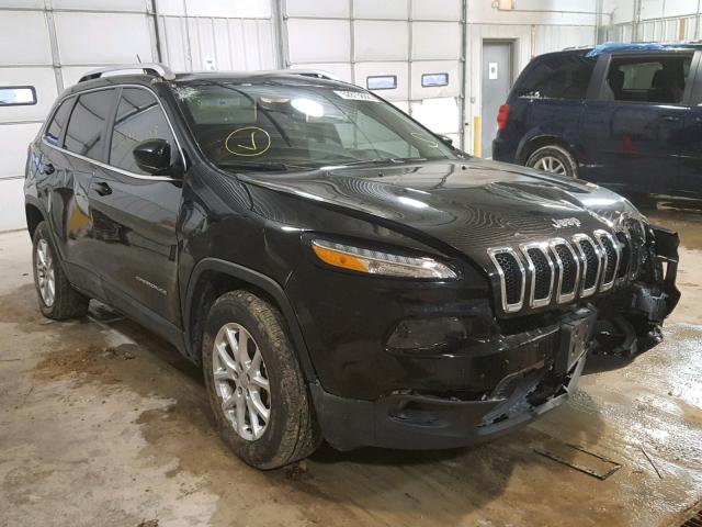 1C4PJMCB3JD588535 - 2018 JEEP CHEROKEE L BLACK photo 1