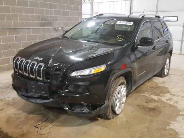 1C4PJMCB3JD588535 - 2018 JEEP CHEROKEE L BLACK photo 2