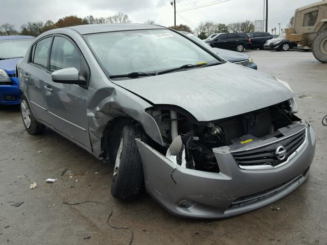 3N1AB6AP4CL624312 - 2012 NISSAN SENTRA 2.0 GRAY photo 1