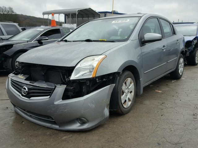 3N1AB6AP4CL624312 - 2012 NISSAN SENTRA 2.0 GRAY photo 2