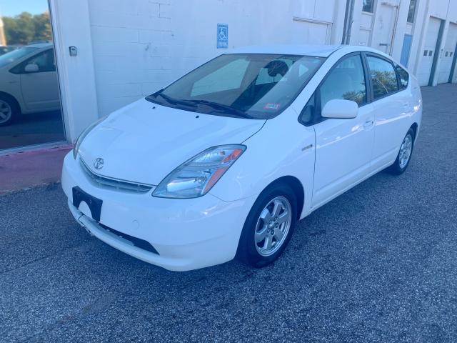 JTDKB20U887727178 - 2008 TOYOTA PRIUS WHITE photo 2