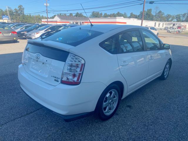 JTDKB20U887727178 - 2008 TOYOTA PRIUS WHITE photo 3