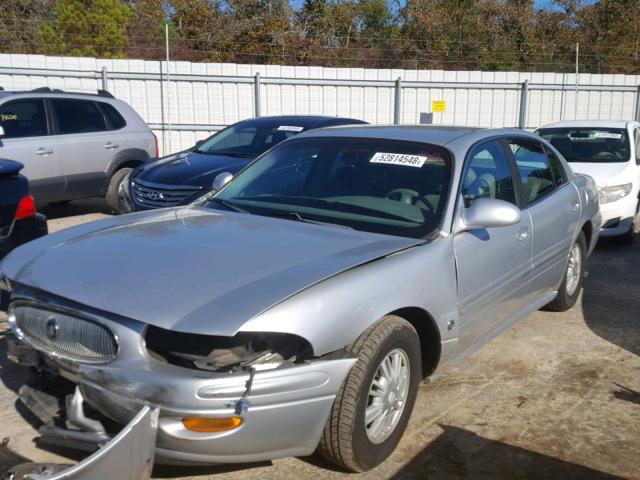 1G4HP54K424201107 - 2002 BUICK LESABRE CU SILVER photo 2