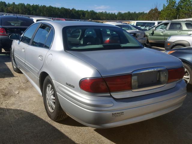 1G4HP54K424201107 - 2002 BUICK LESABRE CU SILVER photo 3